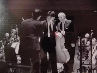 Jonah Kim onstage at Kimmel Center