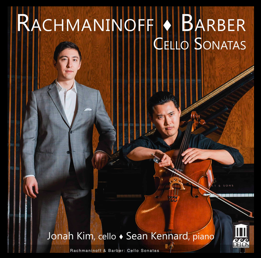 Rachmaninoff and Barber Cello Sonatas album cover